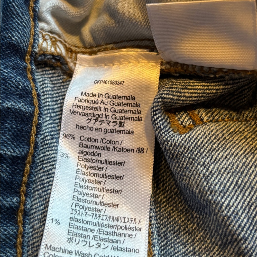 Madewell The Perfect Vintage Blue Denim Jeans Size 28 - Picture 5 of 5